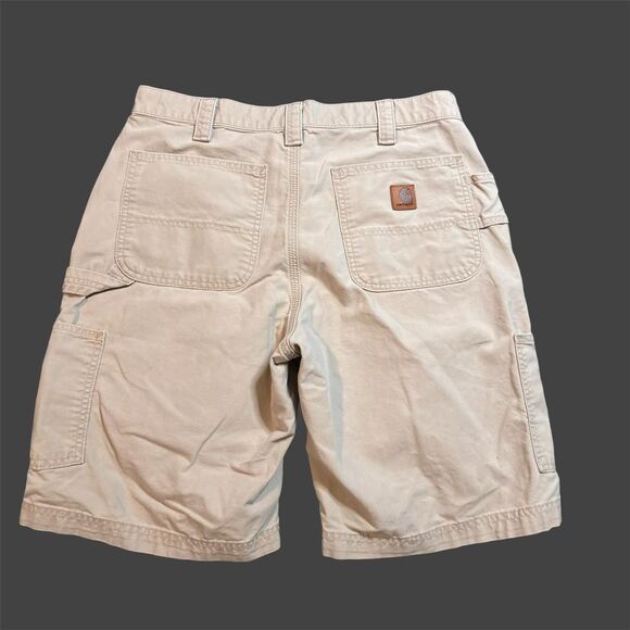Carhartt Men's Tan and Cream Shorts - Picture 1 of 8